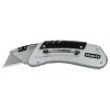Cuttermesser Stanley 0-10-810 Schwarz Metallic mit Abbrechklinge