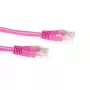 ACT Pink 20 Meter U/UTP CAT5E Patchkabel mit RJ45-Steckern