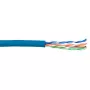 Patchkabel ACT CAT5E U/UTP Litze Blau 100m