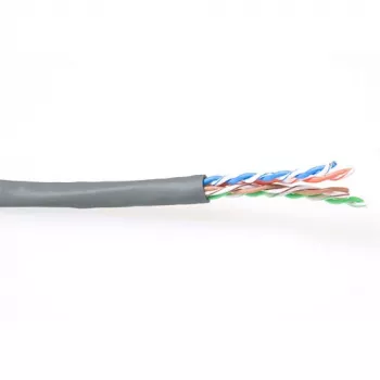 Patchkabel ACT CAT6 U/UTP Litze Grau 100m
