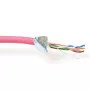 Patchkabel ACT CAT5E F/UTP LSZH Litze Rot 100 m