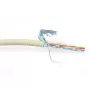 ACT CAT5E F/UTP LSZH Litze Patchkabel Elfenbein 100m