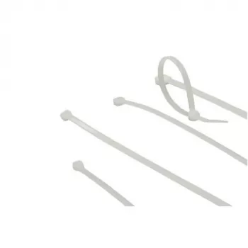 ACT Kabelbinder transparent, Länge 150 mm, Breite 3,6 mm