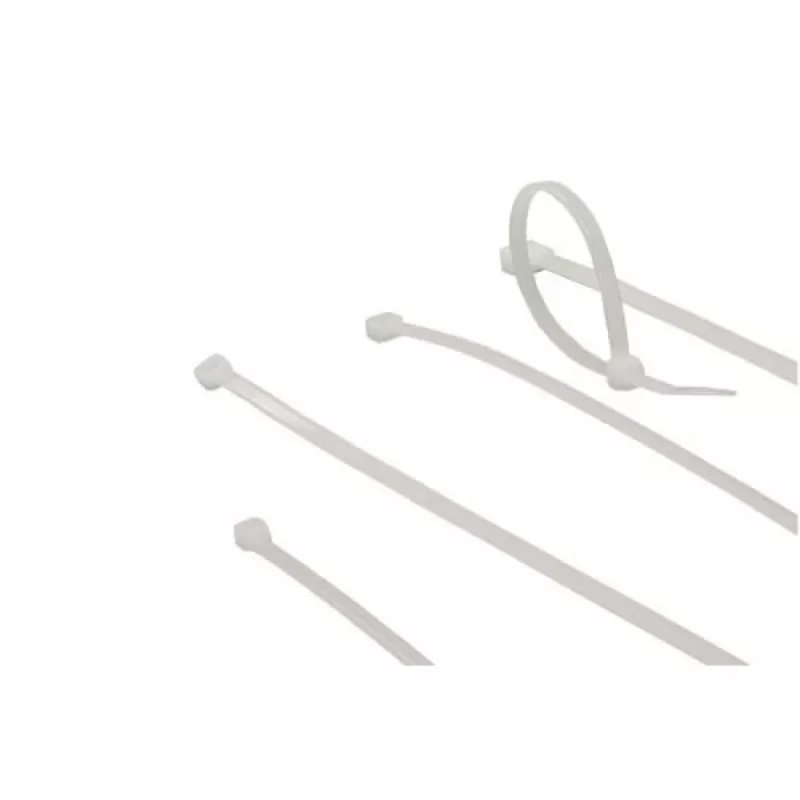 ACT Kabelbinder transparent, Länge 280 mm, Breite 4,8 mm