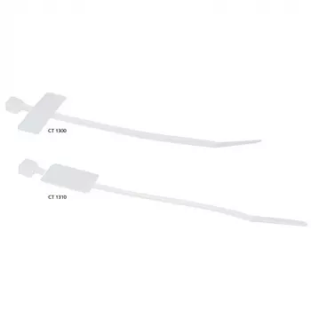 ACT Kabelbinder - für Kabelmarkierer, Länge 200 mm, Breite 2,5 mm