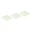 ACT Kabelbinderhalterung selbstklebend, maximale Breite 4,60 mm, Transparent, Nylon, 100 Stück