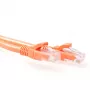 ACT Orange 2 Meter U/UTP CAT6A Patchkabel, rastnasengeschützt, mit RJ45-Steckern