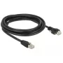 Netzwerkkabel DeLOCK 85669 RJ-45 Cat6 3 m Schwarz