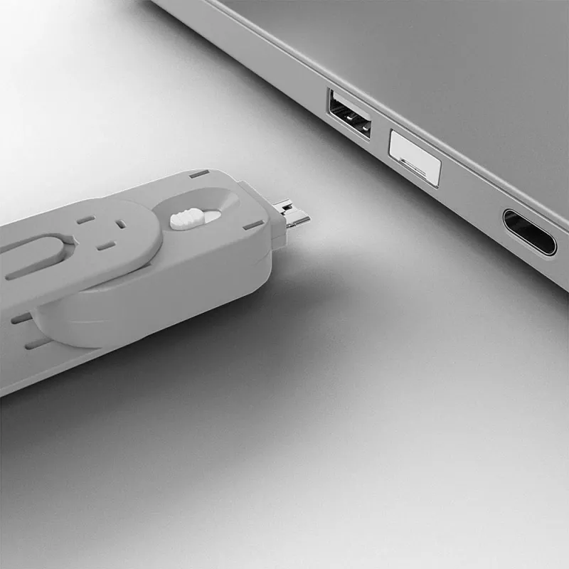 Lindy USB Typ-A Port-Blocker-Schlüssel, weiß