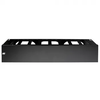 ACT DUCT Kabelmanagement-Panel mit Abdeckung 2U