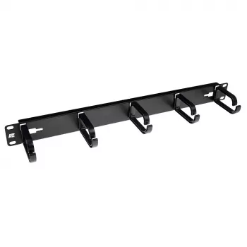Kabelmanagement-Panel ACT FA2074 5 Kunststoffringe 1U