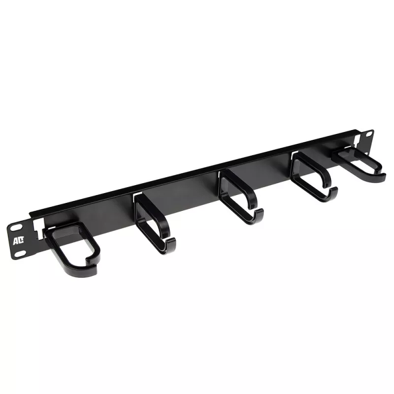 Kabelmanagement-Panel ACT FA2074 5 Kunststoffringe 1U
