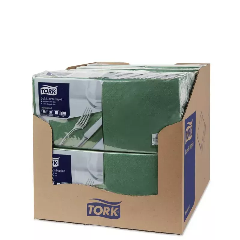 Servietten Tork 150 Soft Grün 150 Stk.