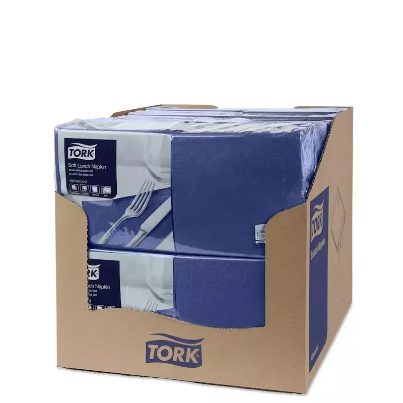 Papierservietten Tork 477412 Blau 150 Stück
