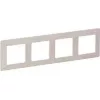 Rahmen Legrand Valena Life 4-fach Uw754004 — Montagerahmen für 4 Module, Modell 754004