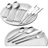 Tischbesteck-Set Esmeyer 142-034 30 tlg. Edelstahl Weiß