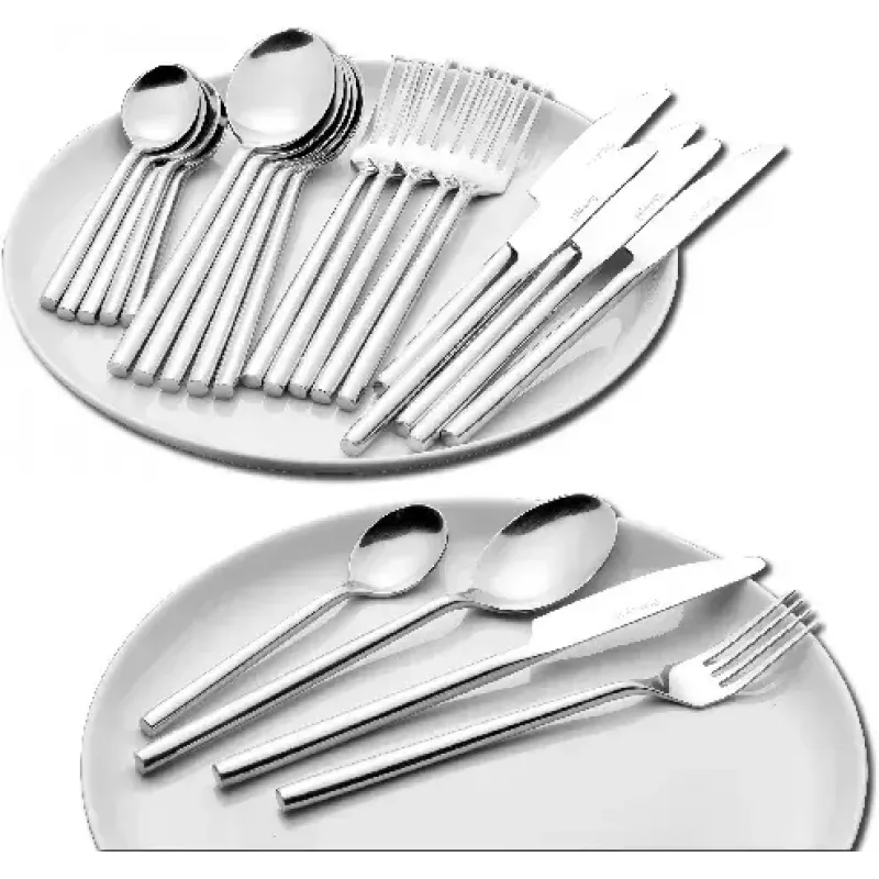 Tischbesteck-Set Esmeyer 142-034 30 tlg. Edelstahl Weiß