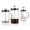 French Press Ritzenhoff & Breker Rio 0,8 L Schwarz Silber Transparent