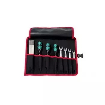 Kleinteilekoffer Parat 5990826991 Leder Schwarz Rot