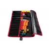Werkzeugkoffer Parat 5990829991 Leder Schwarz Rot