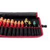 Werkzeugkoffer Parat 5990829991 Leder Schwarz Rot