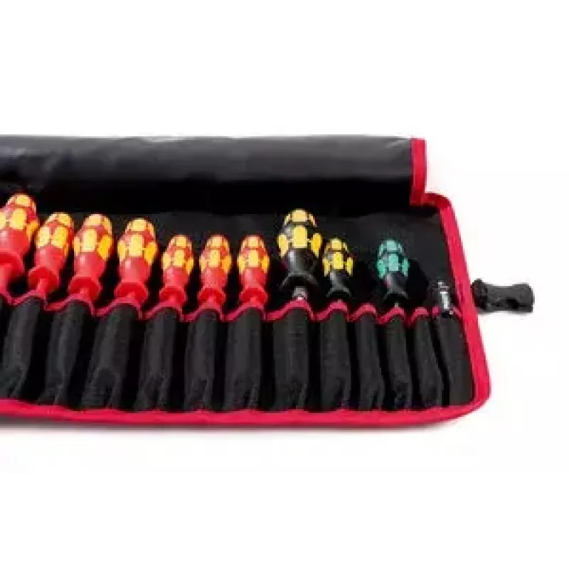 Werkzeugkoffer Parat 5990829991 Leder Schwarz Rot