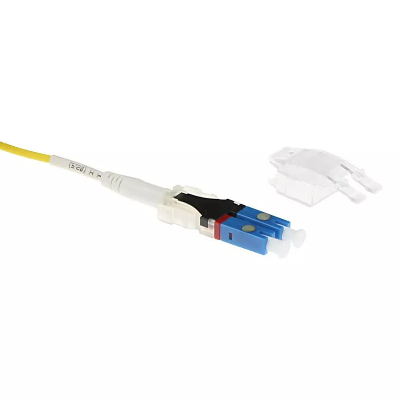 ACT 0,25 Meter Singlemode 9/125 OS2 Polarity Twist Glasfaserkabel mit LC-Steckern