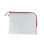 Hartes Federmäppchen HERMA 20014 Rot Transparent