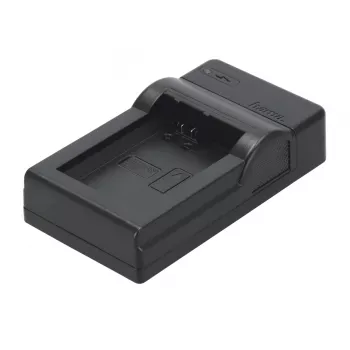 Batterieladegerät Hama Travel USB für Digitalkamera-Akku