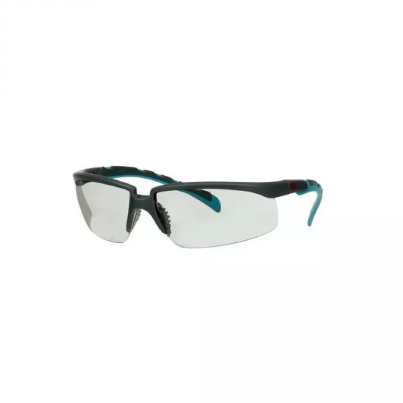 3M S2007SGAF-BGR Schutzbrille Sicherheitsbrille Kunststoff Blau, Grau