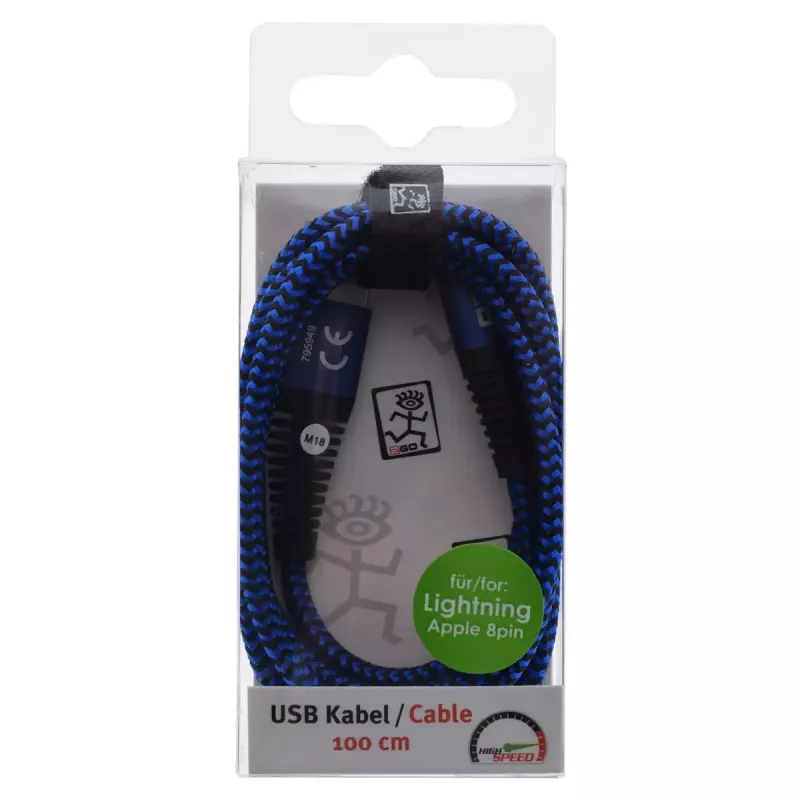 Lightning-Kabel 2GO 795949 1 m Blau USB B