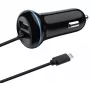 Mobiles Ladegerät 2GO 797169 Universal Schwarz Zigarettenanzünder Auto 12/24V