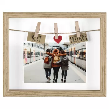Einzelbilderrahmen Hama Best Friends Eiche MDF 1 Stk.