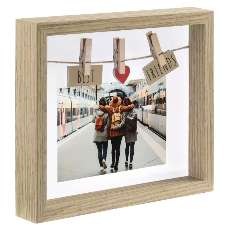 Einzelbilderrahmen Hama Best Friends Eiche MDF 1 Stk.