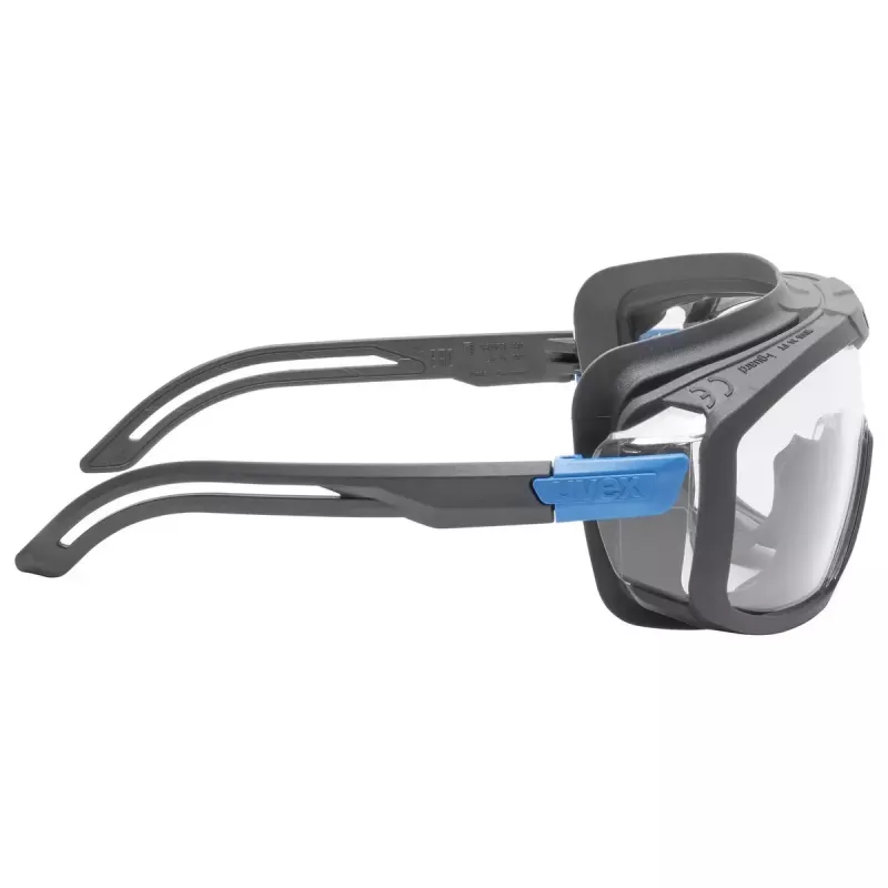 Sicherheitsbrille Uvex i-guard Polycarbonat Blau Grau Transparent