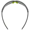 Sicherheitsbrille Uvex suXXeed grau-gelb Polycarbonat-Scheibe 1,9mm