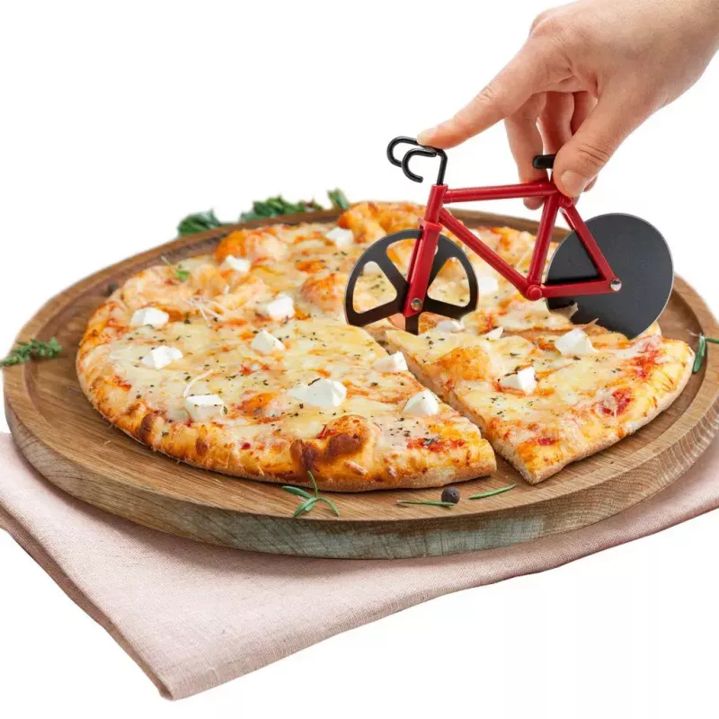Pizzaschneider Westmark Fuentez Edelstahlklinge, 185×35×115 mm, schwarzer Griff