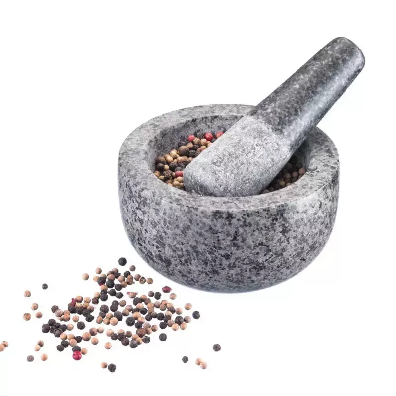Mörser & Stößel Westmark Granit Grau — Granit, Ø 13 cm, 131×131 mm