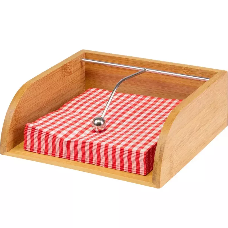 Serviettenhalter Westmark Tapas + Friends Wood, Bambus und Stahl, 330×330 mm