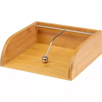 Serviettenhalter Westmark Tapas + Friends Wood, Bambus und Stahl, 330×330 mm