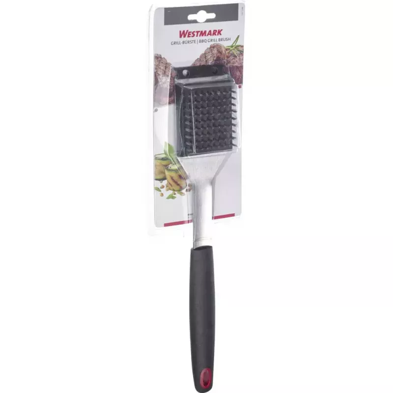 Grillbürste für den Außenbereich Westmark 15072280 — Edelstahlborsten, PP/TPE-Griff, 65×385×35 mm