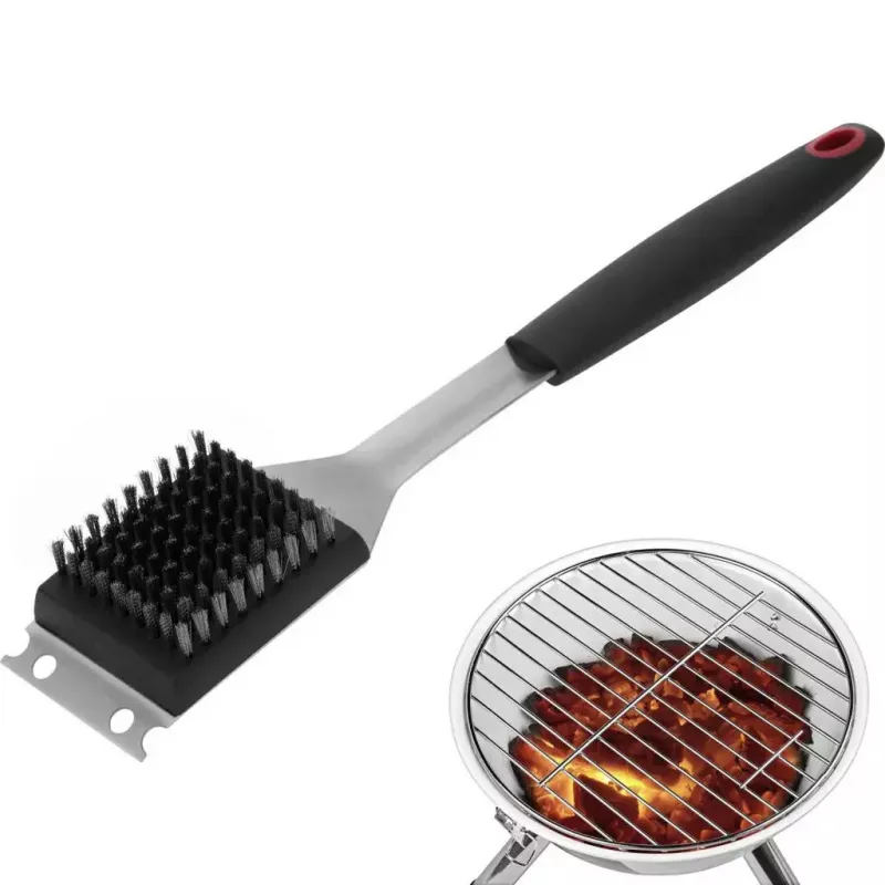 Grillbürste für den Außenbereich Westmark 15072280 — Edelstahlborsten, PP/TPE-Griff, 65×385×35 mm