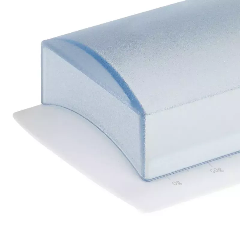 Butterdose Westmark 21162270, Polypropylen (PP), rechteckig, 157×110×55 mm, blau/weiß
