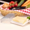 Butterdose Westmark 21162270, Polypropylen (PP), rechteckig, 157×110×55 mm, blau/weiß