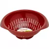 Küchensieb Westmark 2424227R, Kunststoff, rund, 25 cm Durchmesser, rot