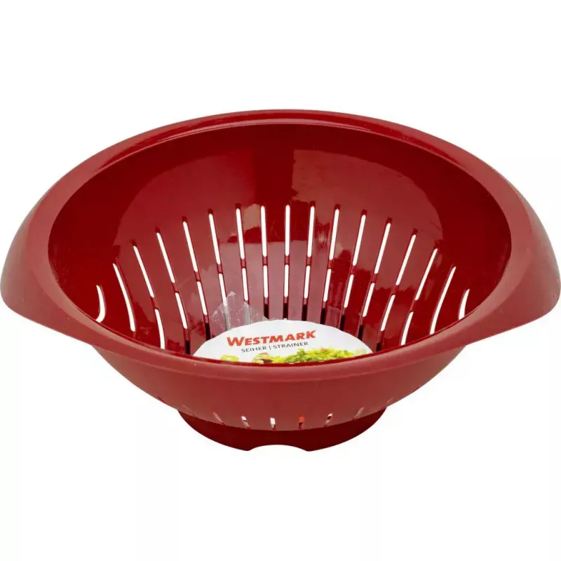 Küchensieb Westmark 2424227R, Kunststoff, rund, 25 cm Durchmesser, rot