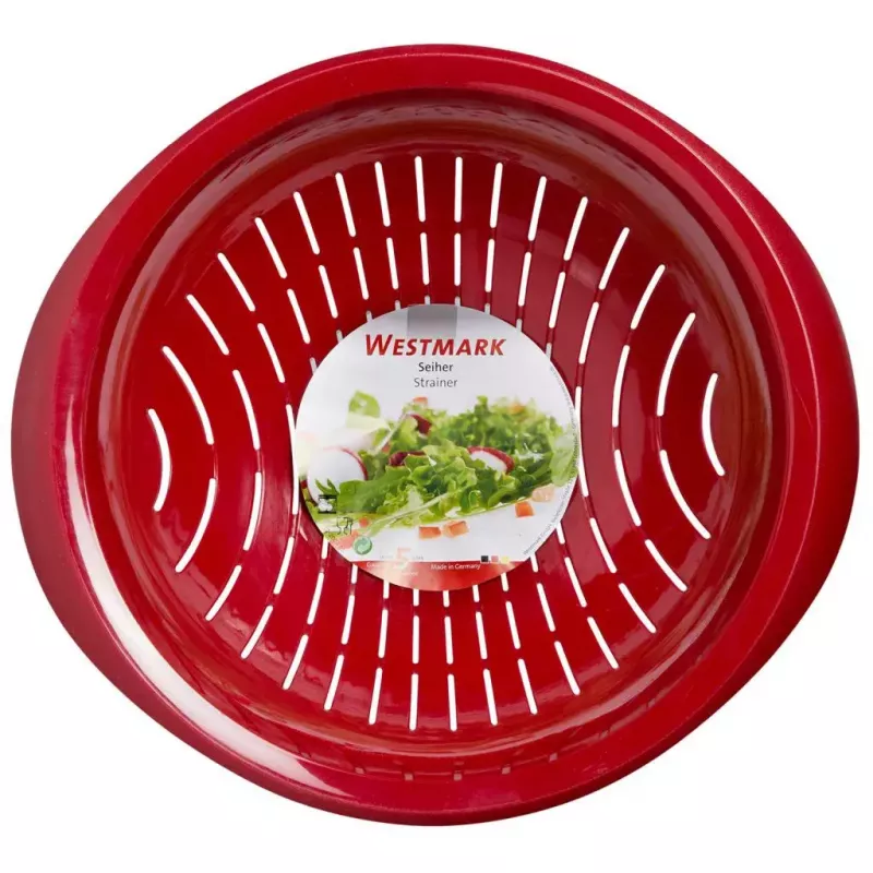 Küchensieb Westmark 2424227R, Kunststoff, rund, 25 cm Durchmesser, rot