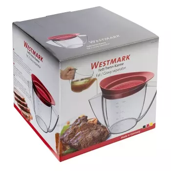 Fettabscheider Westmark 30752260 — 1000 ml Kunststoff, transparenter Griff, 225×139×160 mm