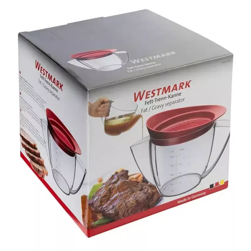 Fettabscheider Westmark 30752260 — 1000 ml Kunststoff, transparenter Griff, 225×139×160 mm