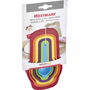 Messlöffel Westmark Matroschka 6 Stück Polypropylen Set, Längen bis 170 mm, mehrfarbig